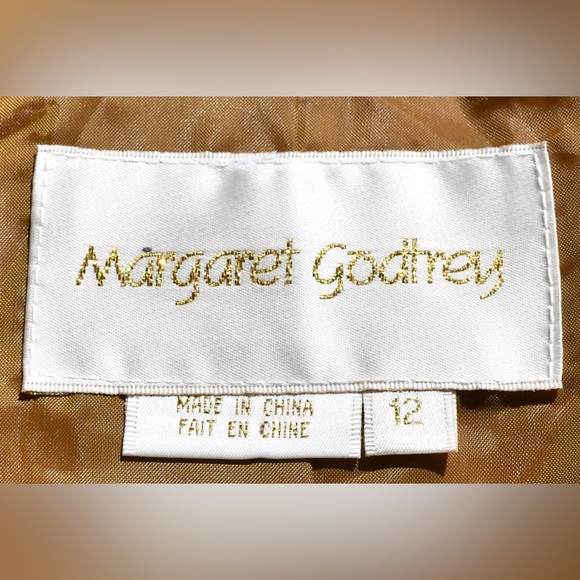 Vintage Margret Godfrey Suede Blazer Sz 12 - Picture 3 of 3
